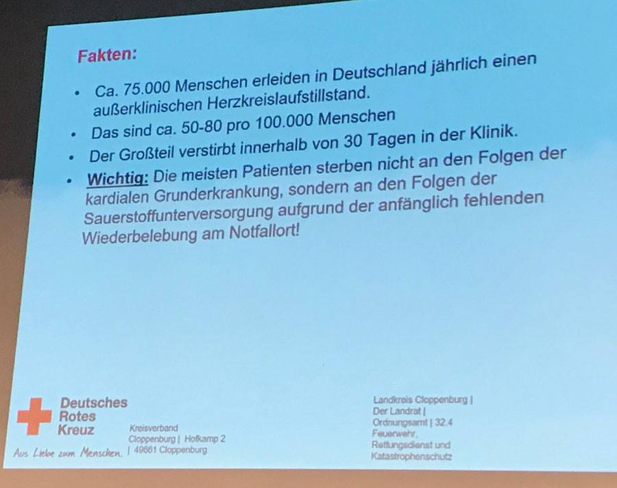 Bild von der Gesundheitskonferenz
