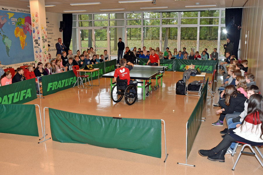Tischtennisspiel