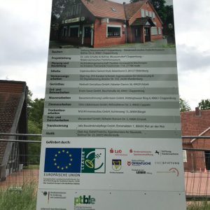 Besichtigung der Baustelle der Landdiskothek „Zum Sonnenstein“