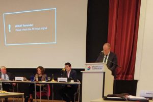 Detlef Kolde bei seiner Rede