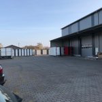 Besichtigung der Notunterkunft
