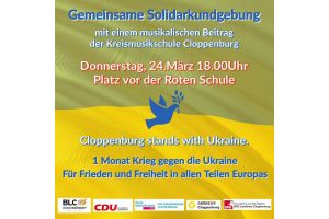 Aufruf zur Kundgebung