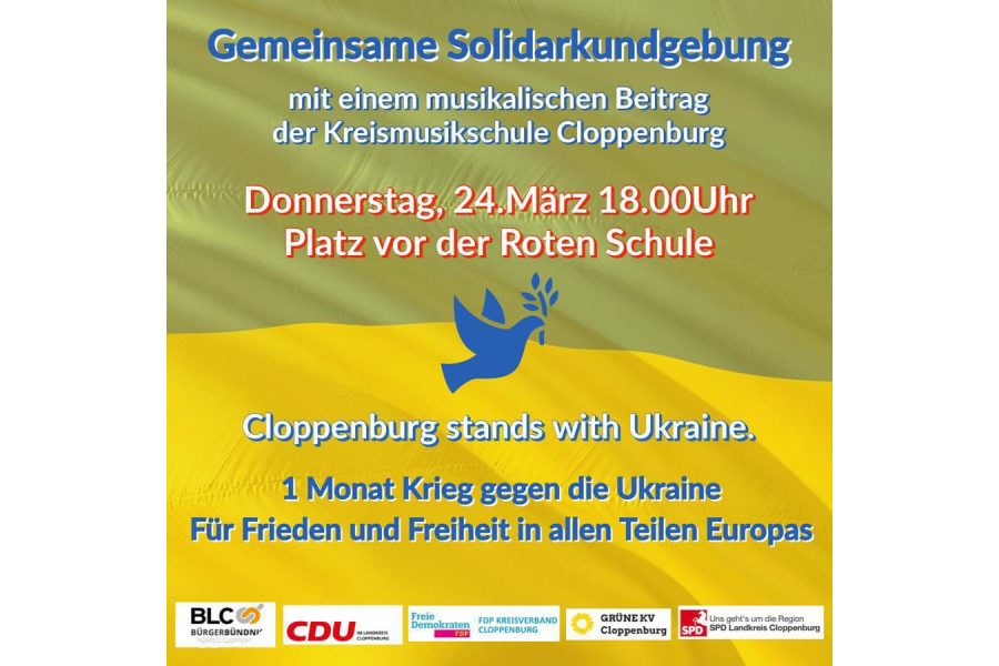 Aufruf zur Kundgebung