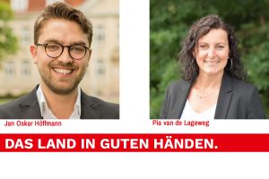 Jan Oskar Höffmann und Pia van de Lageweg